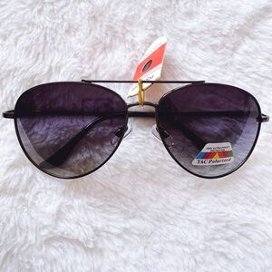 Felix Black W/Black Rim Polarized Aviator Sunglasses